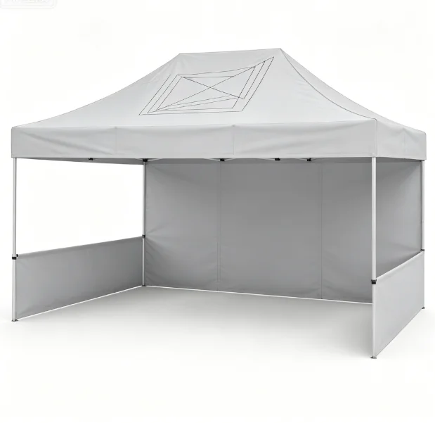 rj-Commercial Grade Folding Tent 10x10FT 10x20FT for Trade Show Booth Setup%