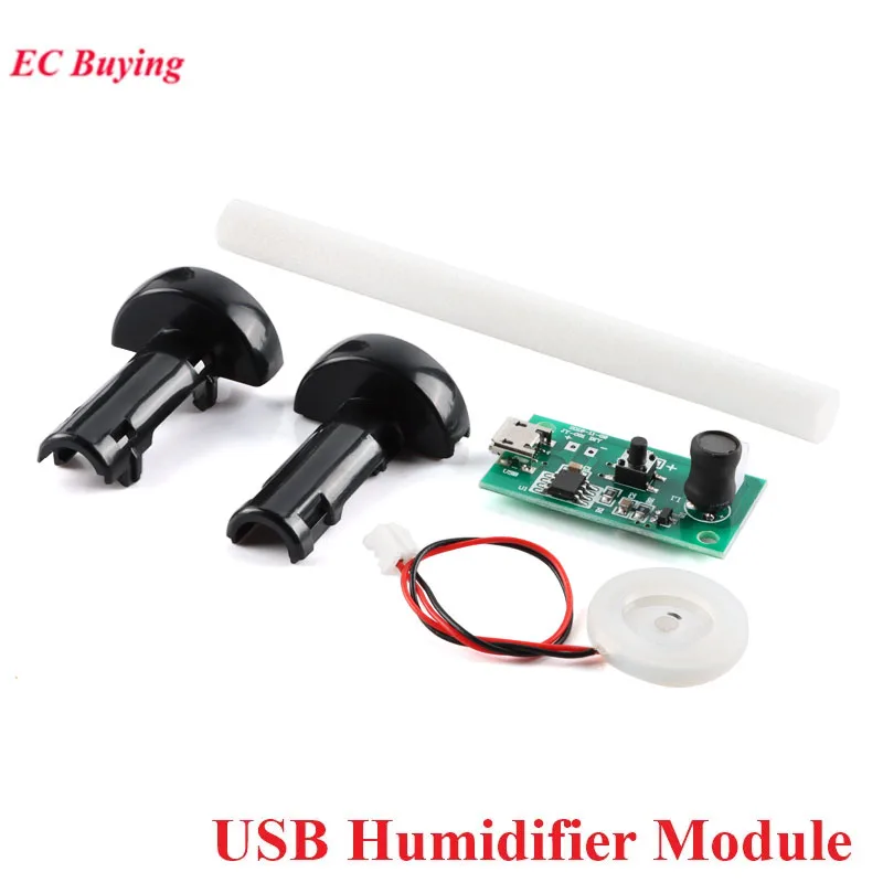 USB Mini Humidifier DIY Kits Mist Maker and Driver Circuit Board Fogger Atomization Film Atomizer Sheet USB Spray Module