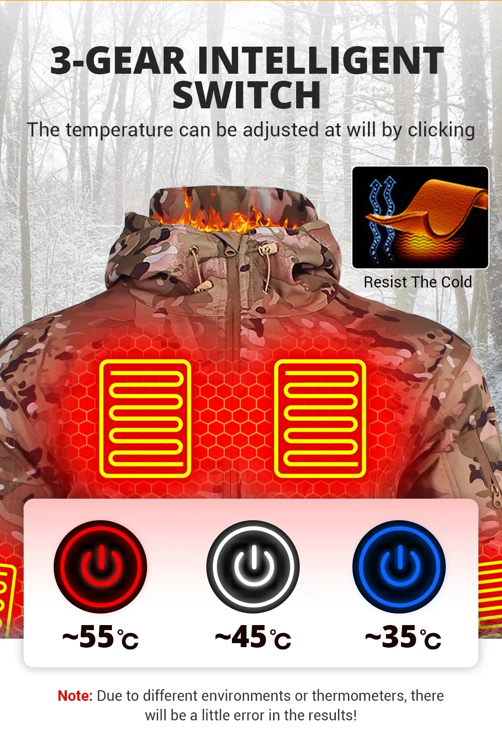 7-zone USB heating jacket for men's and women's waterproof winter warm electric washing jacket for warmth men's winter jacket 9 Sc7d11ebb724249a8a0a7aa57592847467