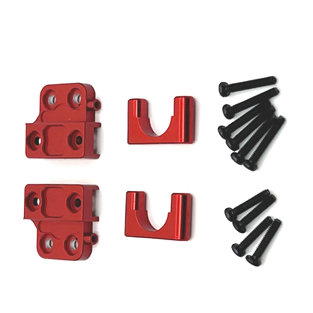 AINY-Aluminum Rear Axle Spring Fixing DIY RC Car Truck RC Car Accessories For MN 1/12 MN82 LC79 MN78