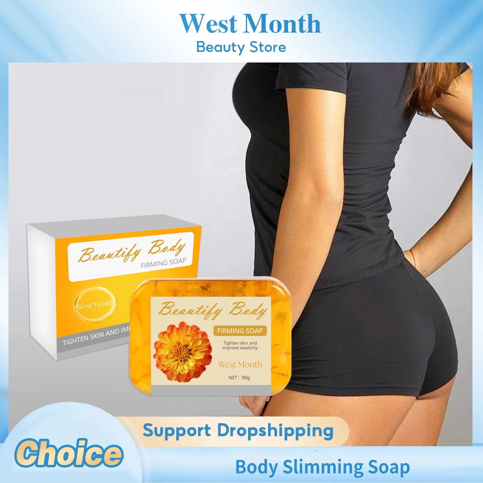 Body Slimming Soap Shaping Anti Cellulite Remove Belly Waist Fat Deep Cleansing Moisturizing Brightening Smooth Weight Loss Soap
