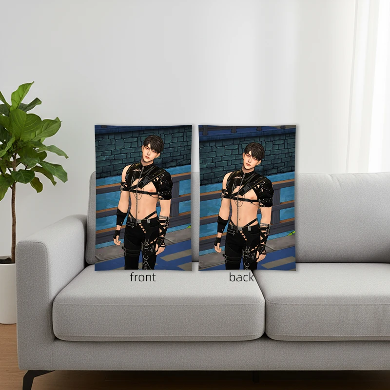 

Anime Pillowcase Dakimakura Sim Nsfw Half Body Cartoon Pillow Case Double Side Print