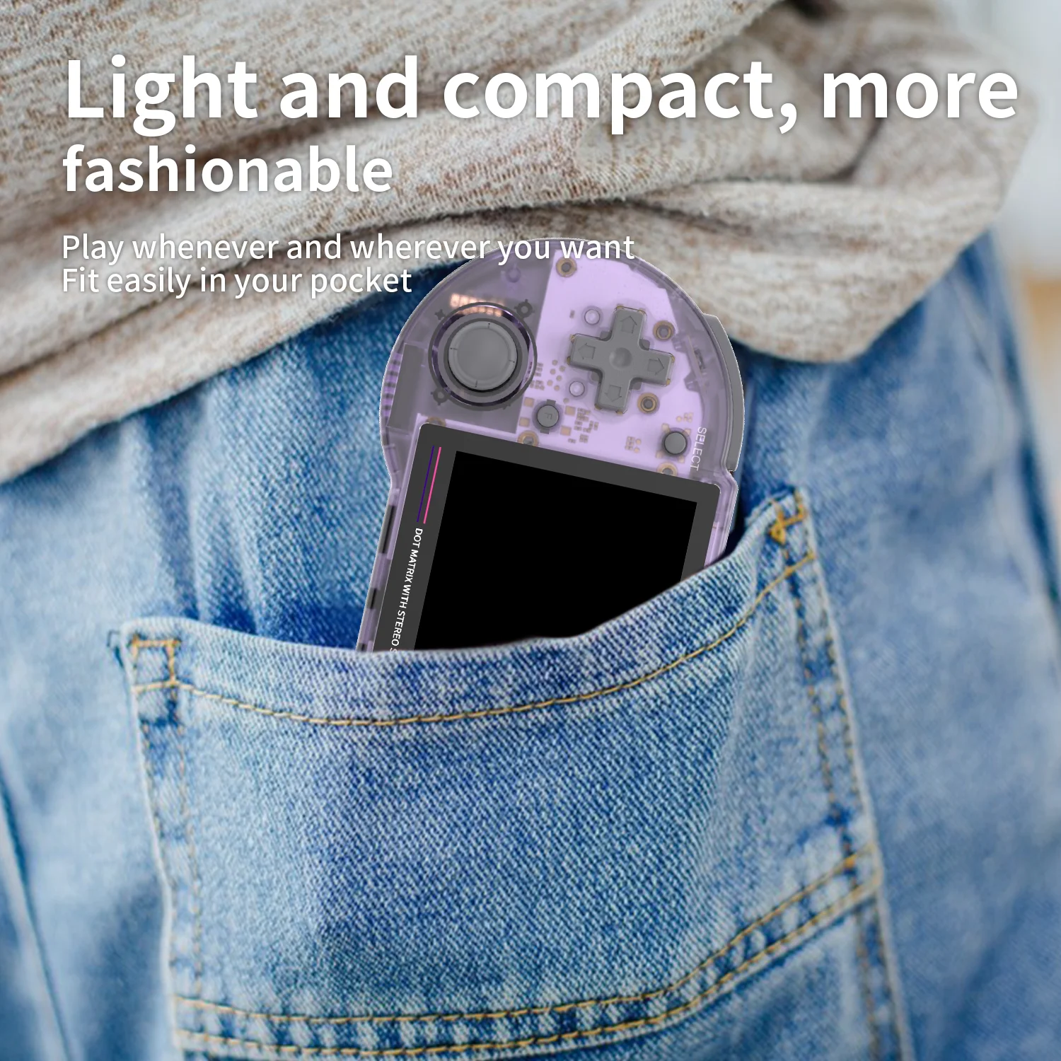 ANBERNIC RG353P RG353PS Handheld Game Console Linux System RK3566 Chip Support 5G WiFi 4.2 Bluetooth HD TV Out Support Built-in WIFI online Fighting