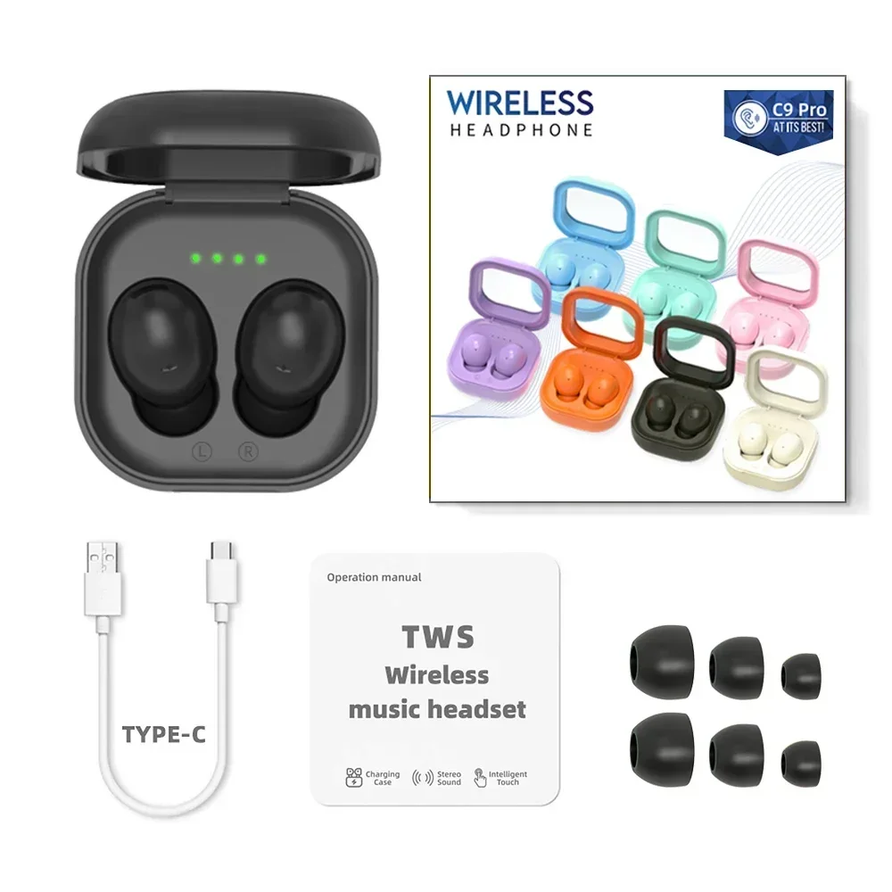 TWS Wireless 5.3 Bluetooth in-ear Headphones Sports and Hands-free Calling Stereo Earphones Waterproof Earbuds for Xiaomi Apple