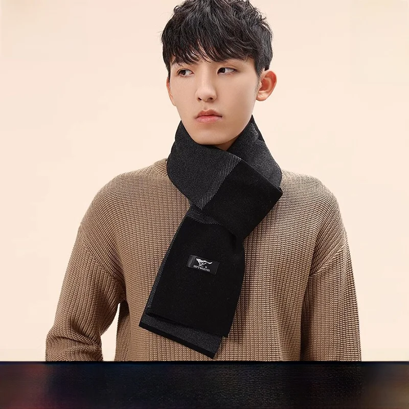 Echarpe-pour-homme-septwolves-elegante-polyvalente-chaude-nouvelle-collection-2025-coffret-cadeau-haut-de-gamme-style-coreen-double-face