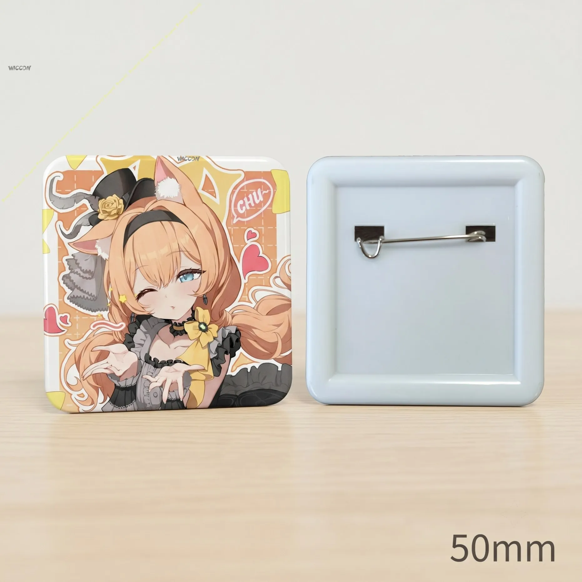 Blue Archive Mari Iochi Anime Metal Badge Brooch Blue Archive Trinity Sister Mari Can Badge Accessory Collection Mari Iochi
