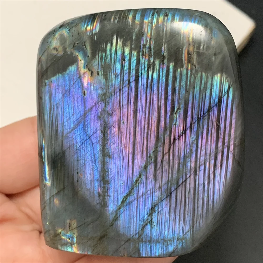 

Натуральные потрясающие фиолетовые полосы, светлые образцы лабрадорита, стоячие желтые, синие световые украшения из лабрадора, целебные бусины, подвески