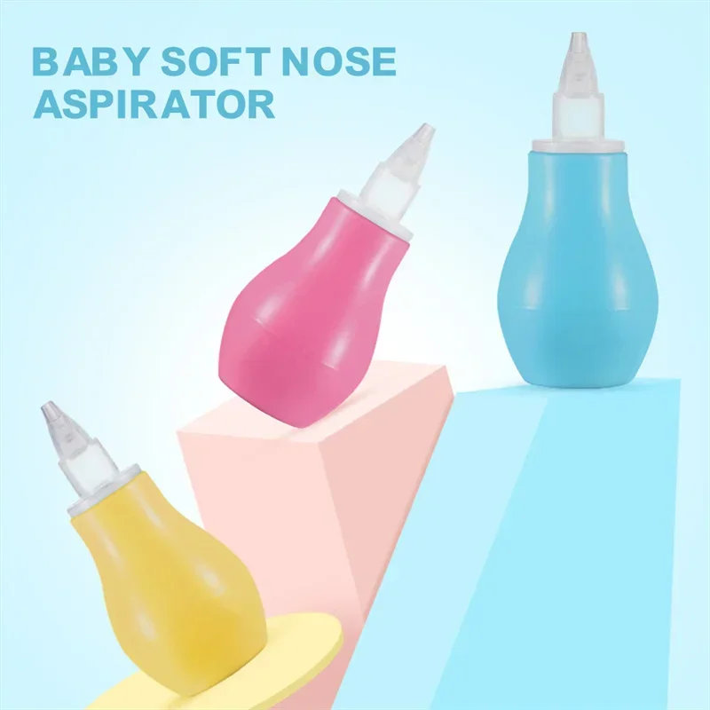 Infant Silicone Nasal Aspirator Neonatal Nasal Mucus Cleaner Antibackflow Baby Nasal Aspirator Safe And Non-toxic Baby Health