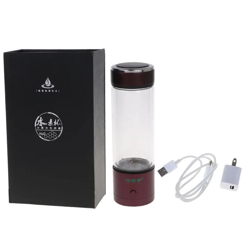 SPE/ PEM Hydrogen Rich Generator Water Ionizer Bottle Seperate H2 and O2 High Pure Hydrogen PET Bottle Use