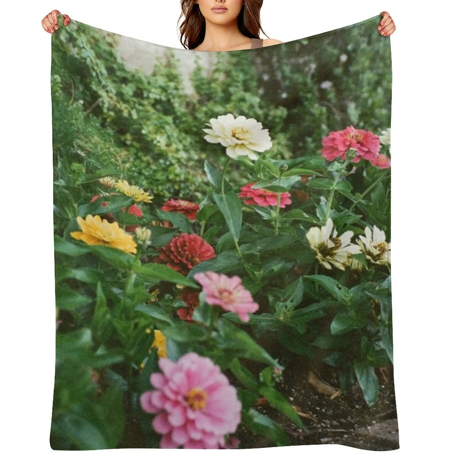 

Lucifer's Flowers Throw Blanket For Decorative Sofa Plaid Moving Large Blankets