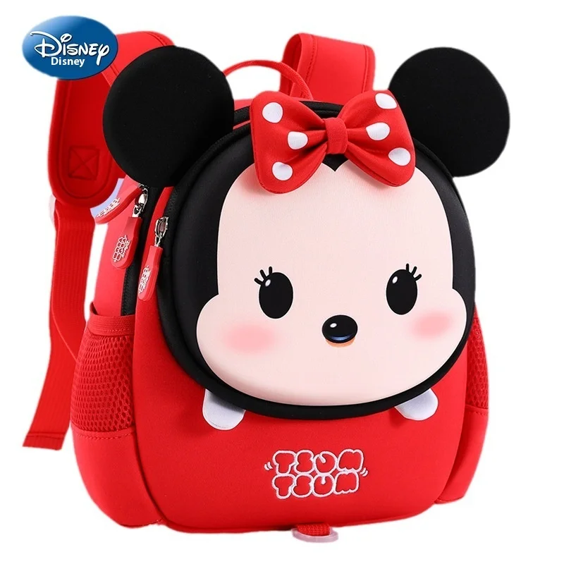 

Disney Baby Bag Kindergarten Girls Backpack Into The Park Cute Small Backpack Ridge Lightweight Waterproof Cartoon Princess Back