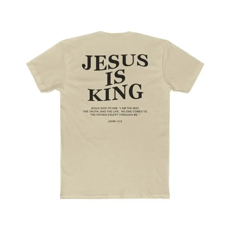 

Футболка унисекс «Иисус — король»