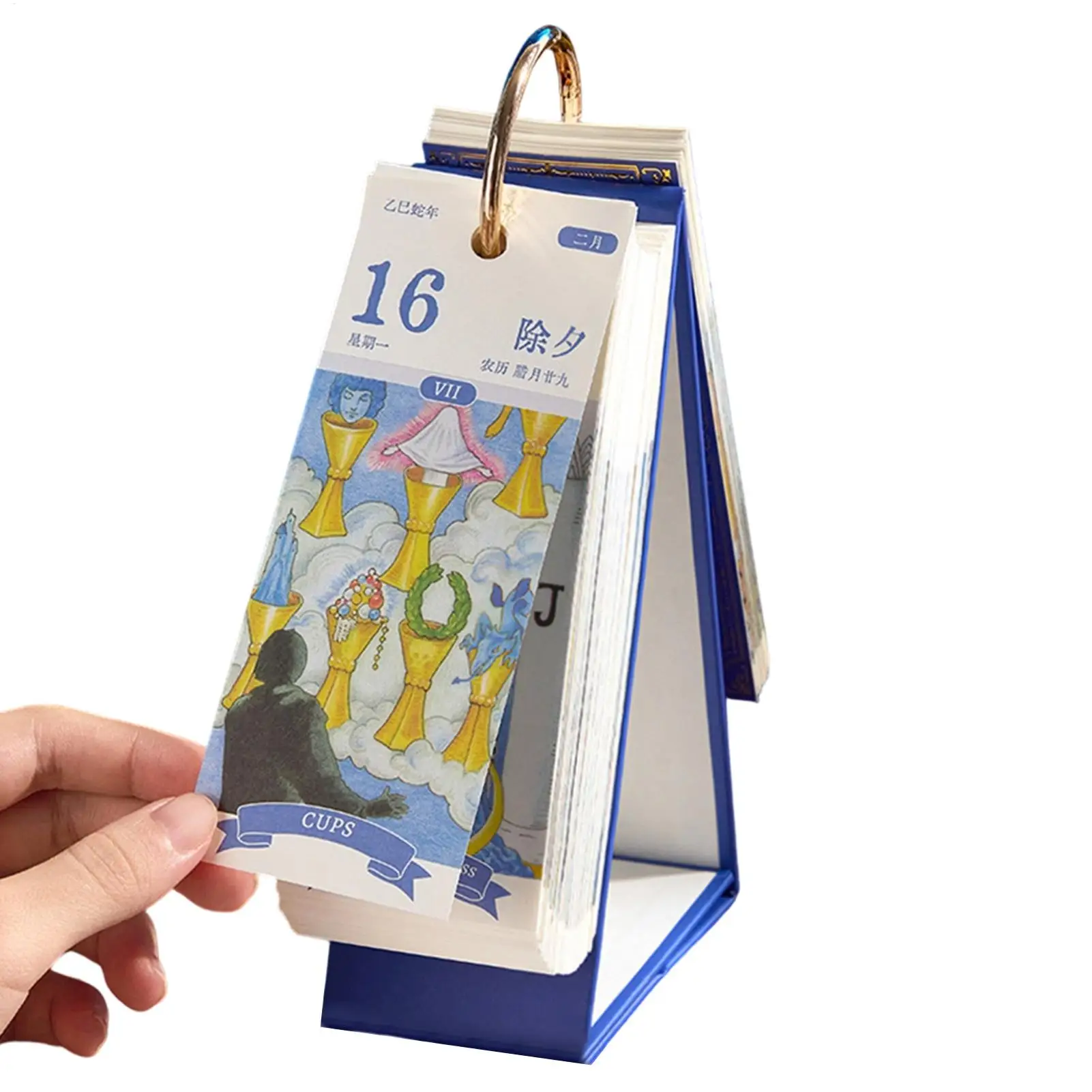 

365-дневной настольный календарь, отрывной орнамент, 365-дневный календарь, настольные карты Таро для классной комнаты, общежития, гостиной, спальни, студентов