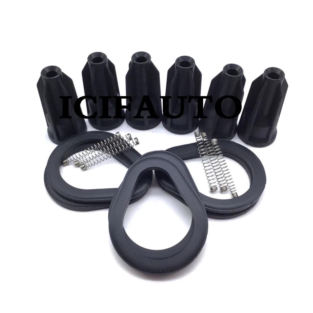

Ignition Coils Rubber Boot Pack With Spring For Chevy Trailblazer GMC Canyon Envoy UF-303 C1395 5C1723 8125680620 12560862