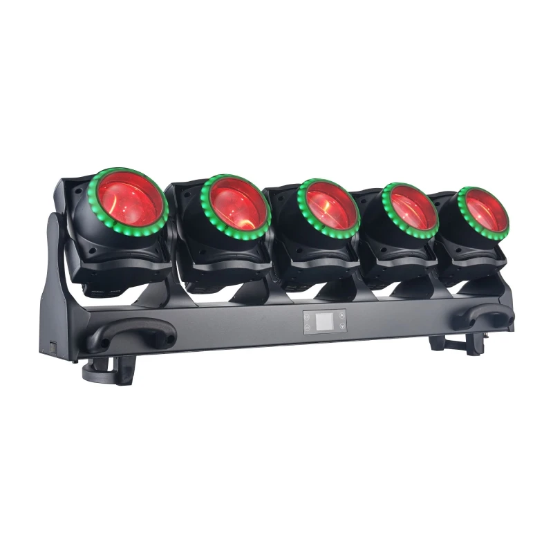 

2 pieces IP65 Waterproof TORNADO 5X120W DMX512 Tornado Beam Light Focus Shaking Head Long Strip Wall Wash Light
