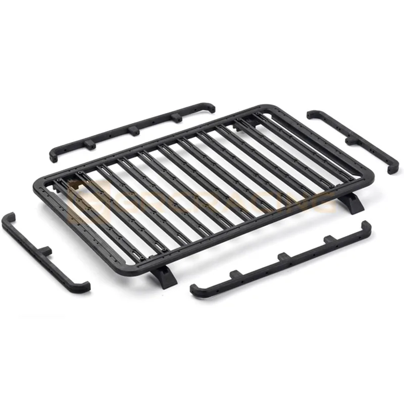 Simulation Retrofit Multifunctional Roof Loading Platform Luggage Rack for 1/10 RC Crawler Car Traxxas TRX4 TRX6 G63 Diy Parts