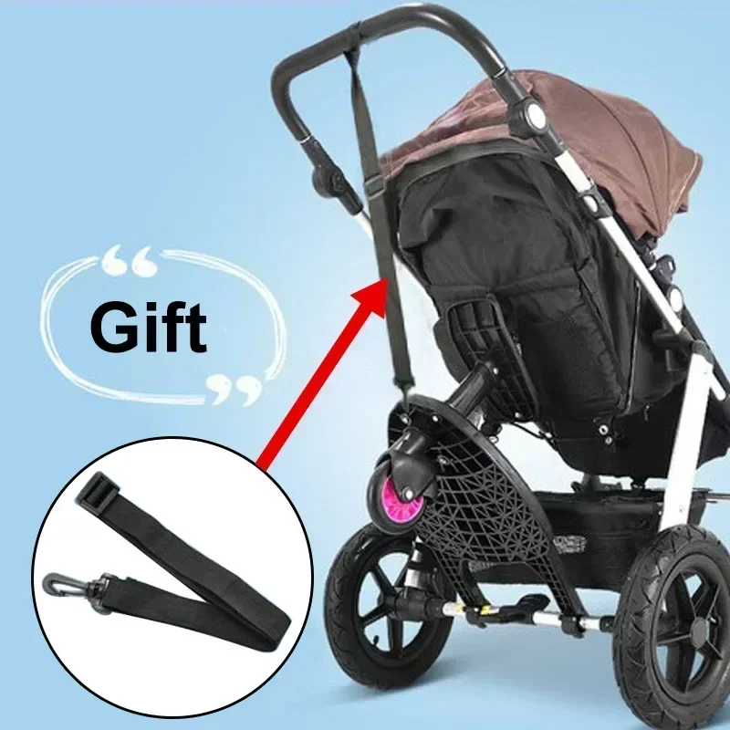 Cochecito de bebé con tabla de paseo, adaptador de Pedal, accesorio para cochecito con asiento extraíble y plataforma de pie