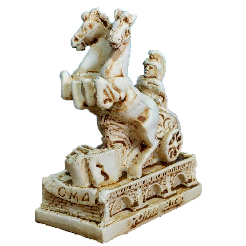 

Ancient Roman chariots, Western chariots, souvenirs, samurai warriors ornaments