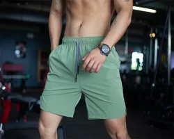 Mens Gym Fitness Shorts Bodybuilding running sports shorts Jogging Workout Male Summer Breathable Mesh Shorts men Sweatpants