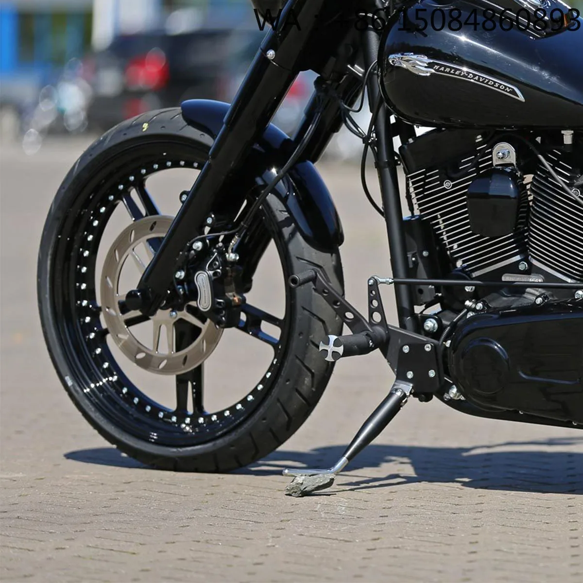 

The same model as Zhang Xueji's car, motorcycle parts, new alloy front rear wheel rims, general fit 09+ touring road king & stre