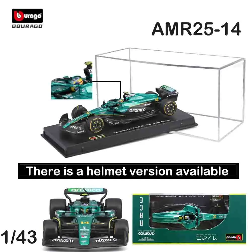 Bburago 1:43 2025 F1 BWT Équipe de formule um alpin # 10 Pierre Gasly # 43 Franco Colapinto alliage voiture moulé sous pression modèle jouet à collectionner