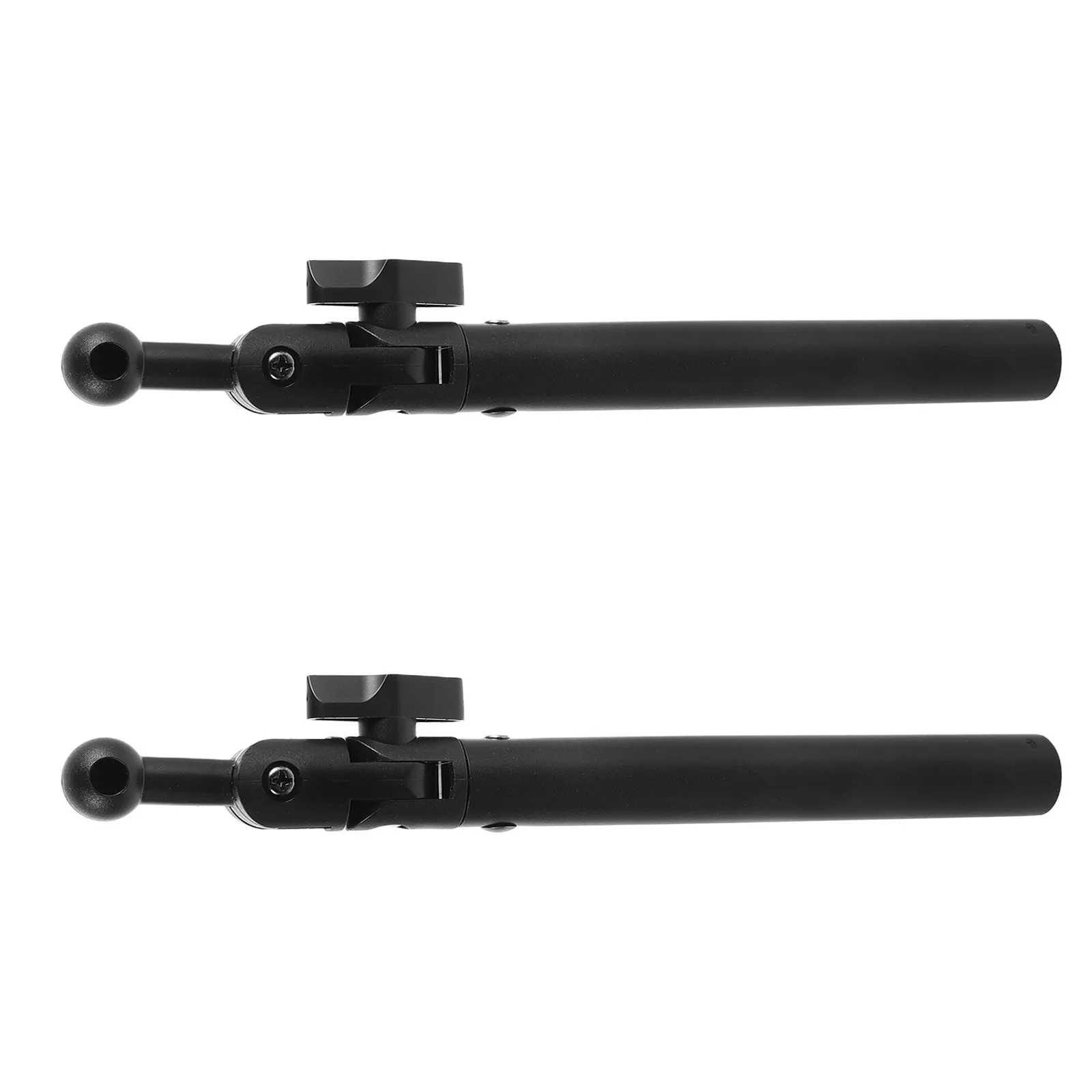 2Pcs Microphone Extension Pole 17Mm Ball Head Adjustable Mic Stand Boom Arm Extender for Live Stream Vlog Recording Mic