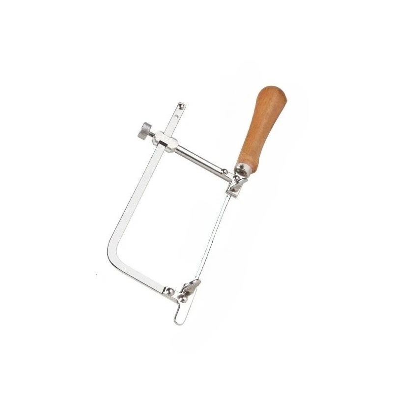 For curvilinear hand pull flower saw small wire saw bar jewelry gold silver cutting tool