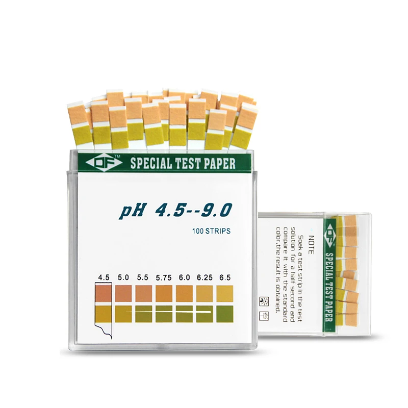100 Strips PH 4.5-9.0 Lab Litmus Test Paper PH Strip Alkaline Acid Water Liquid Aquarium Universal Special Indicator Paper A3
