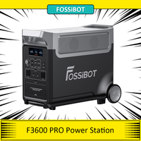 FOSSiBOT F3600 Pro Portable Power Station, 3840Wh LiFePO4 Battery, Max 11520Wh Expansion, 3600W High AC Output, 2000W Max Solar