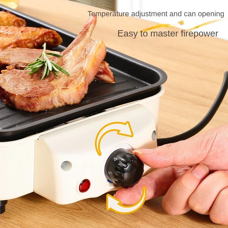 BBQ Electric Grill Smokeless Barbecue BBQ Grill Portable Barbecue Outdoor Barbecue Machine Multi-function Grill Barbecue Grills