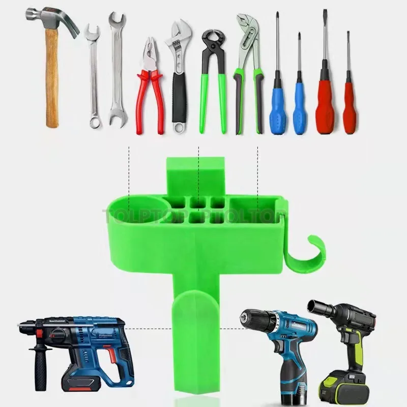 Plastic tool holder with hanging hole Electrician tool holder for professional clamp tools Suitable for wrench screwdriver