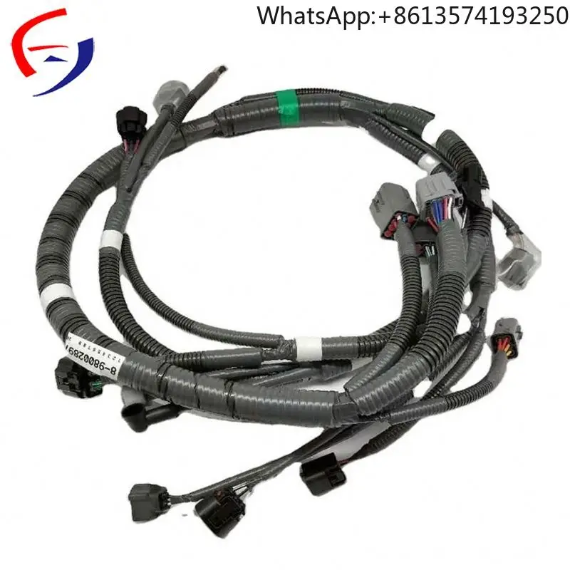 

Электропроводка двигателя 4HK1 для экскаваторов Zx200-3, Zx240-3, Zx270-3 (номера 8-98002897-0, 8980028970, 4658146)