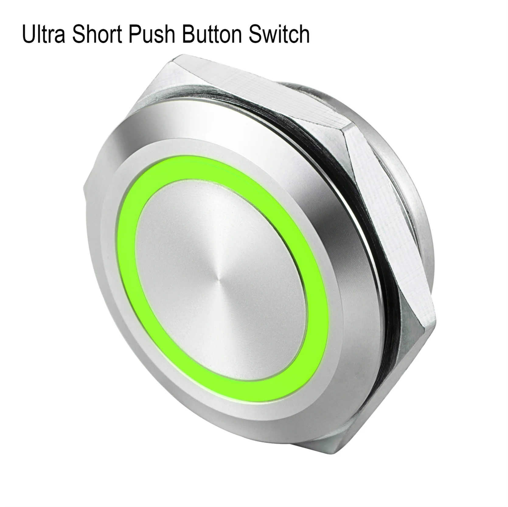 16mm 19mm 22mm 25mm 30mm Stainless Steel Push Button Switch Short-Throw Self-Reset Momentary LED Touch Elevator Button
