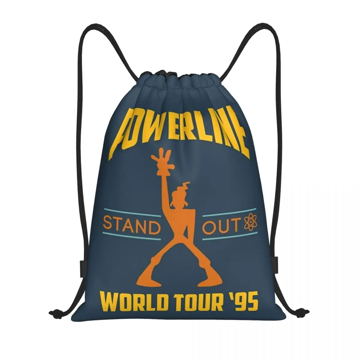 Custom Pattern Logo Drawstring Bag Powerline Stand Out World Tour '95 Travel Backpack Student Storage Bag School Bag  ꦫ