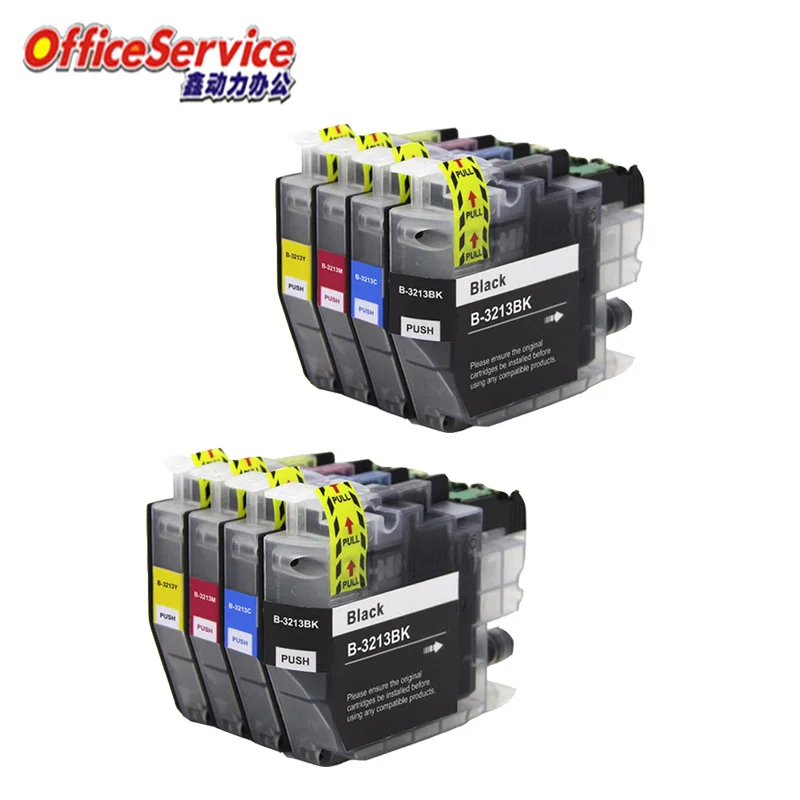 

LC3213 LC3211 Ink Cartridge Compatible For Brother DCP-J572DW DCP-J772DW DCP-J774DW MFC-J491DW MFC-J497DW J890DW J895DW printer