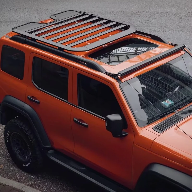 Алюминиевый багажник на крышу для Tank 300, аксессуары, багаж на крышу, многофункциональная платформа на крышу для танка