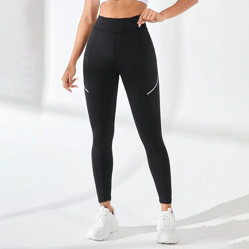 High Waist Yoga Pants Leggings for Women with Pockets Tummy Control Workout Leggings for Women