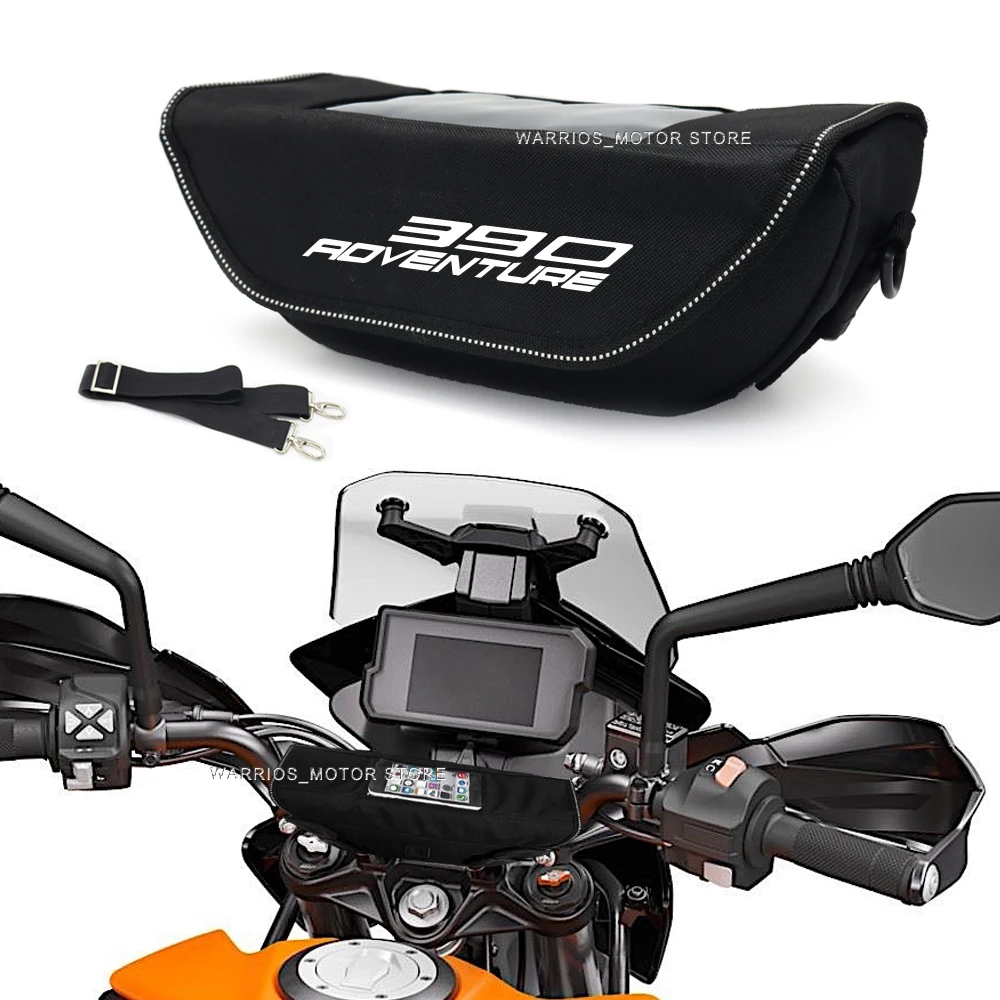 Waterproof Handlebar Bag For KTM 390 ADVENTURE 390 ADV 390 ADV 390 adventure Motorcycle Accessories Storage Travel Tool bags