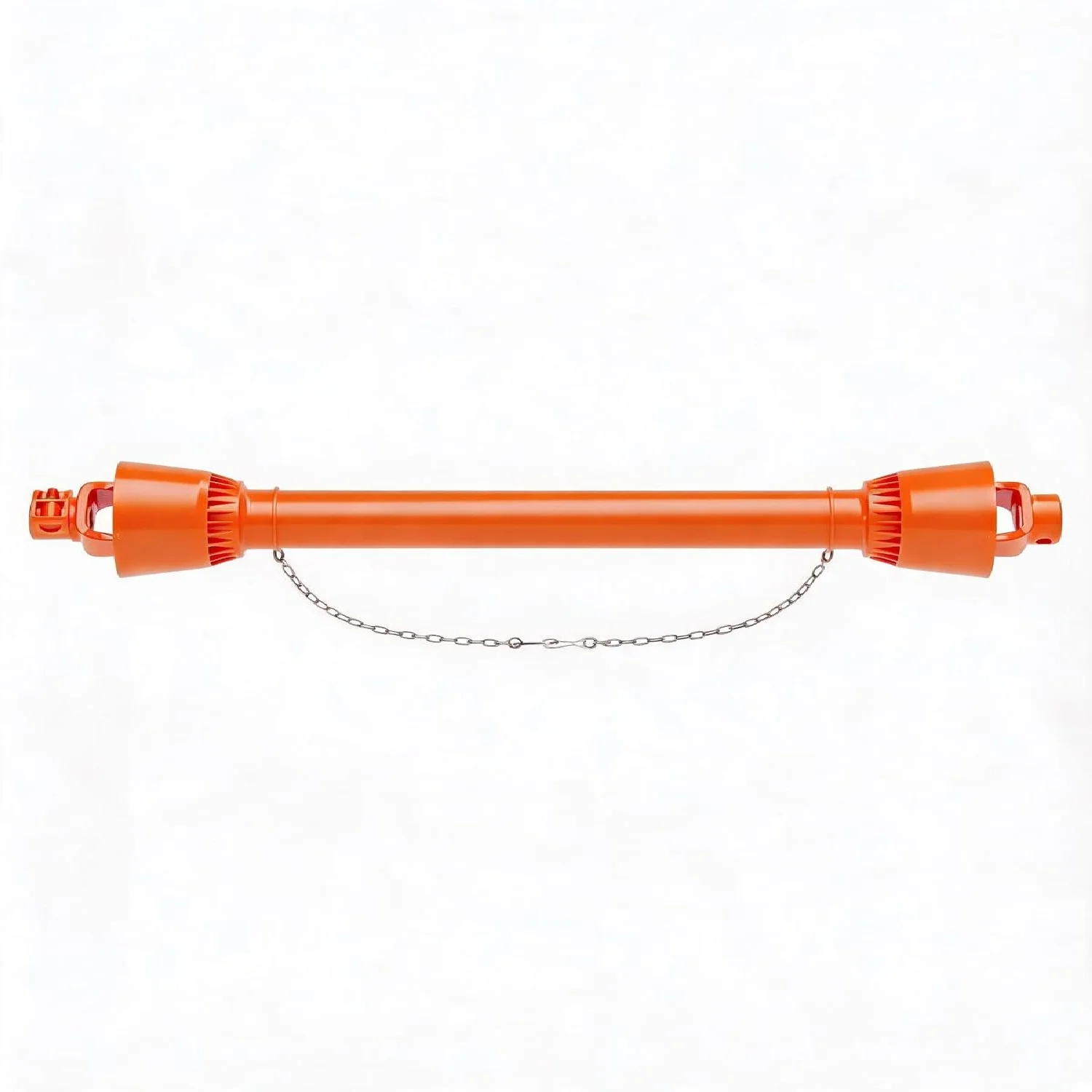 Arbre articulé PTO robuste série 4 - 1-3/8" 6 dents, 53 ch / 460 Nm, certifié CE - pour tracteur et broyeur (Cat. 1/4, télescope 39-55 pouces)