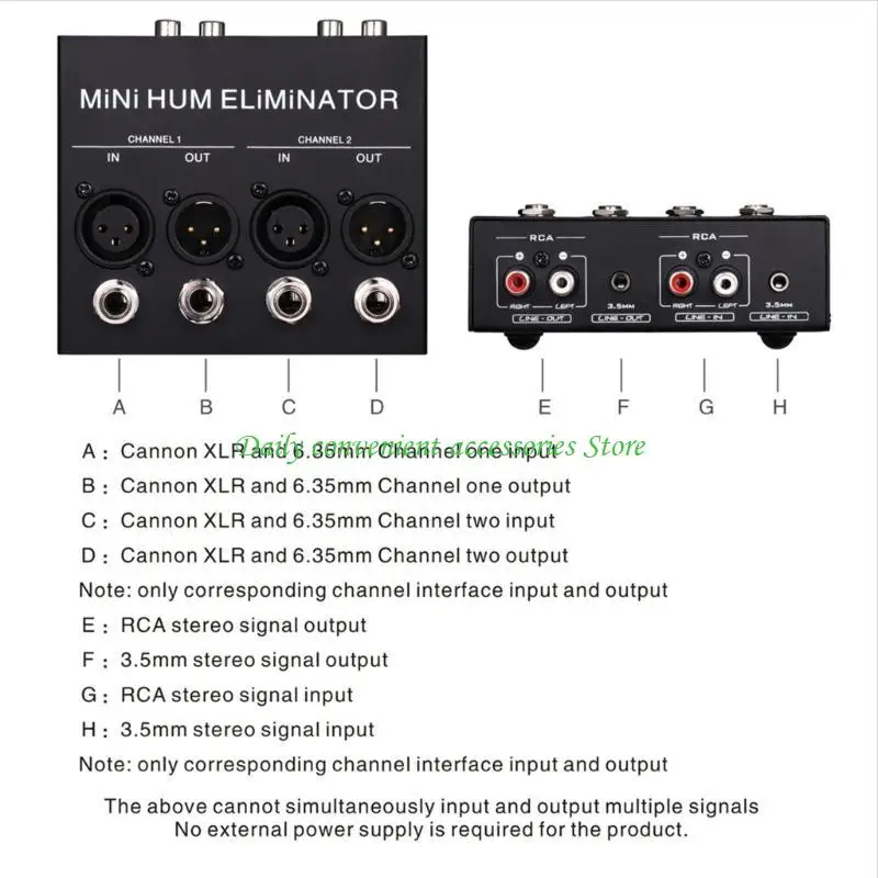 97QB أداة تقليل الضوضاء بدون طاقة احترافية تعمل على تحسين أداء مصدر الصوت #1