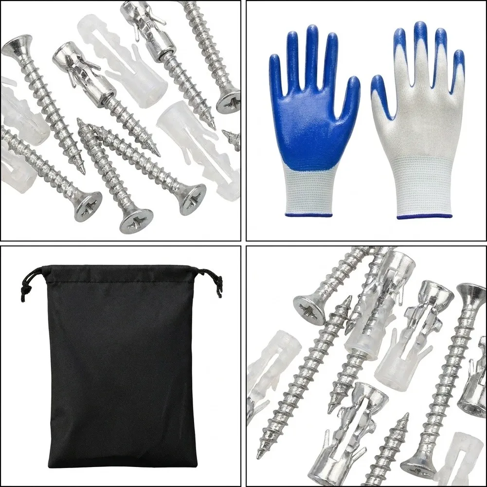100Pcs Tubeless Tyre Puncture Repair Nails Self Sealing Rubber Spiral Accessory For Car Motorcycle Scooter Wheel Patching Part
