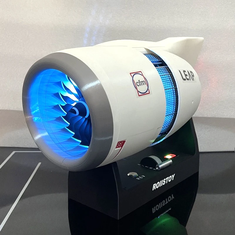 

Aircraft Turbofan Engine Model PLA Jet Thrust Reverse Engine Model Toy CFM-LEAP