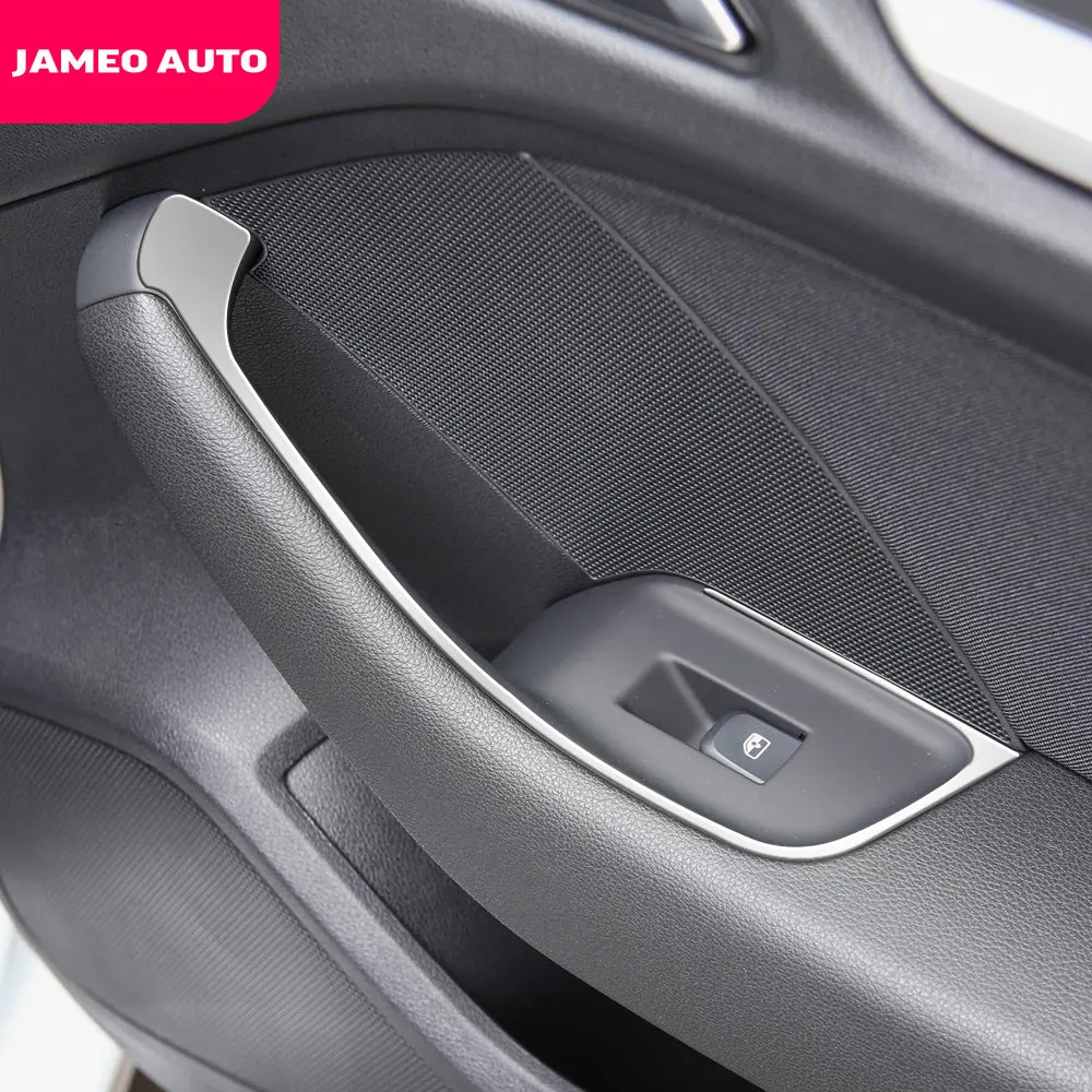 Inner Window Glass Panel Armrest Lift Switch Button Trim Frame for Audi A3 8V 2013-2019 Auto Car Sticker