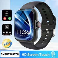 XiQeer 2025 New Smart Watch Bluetooth Talk Full Touch Screen Heart Rate Monitor Sports Fitness Smart Watch Men Women Gift