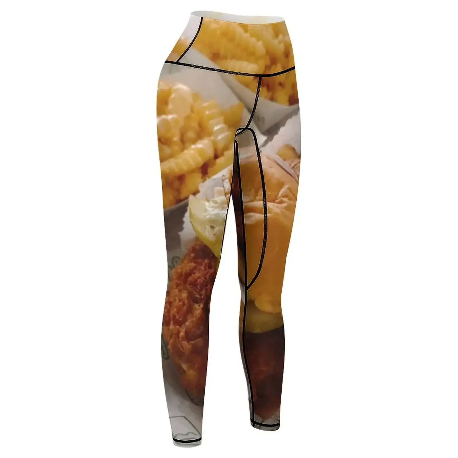 مجموعة Shake Shack Leggings للياقة البدنية، مجموعة رياضية للصالة الرياضية، سراويل رياضية للسراويل الضيقة النسائية عالية الخصر