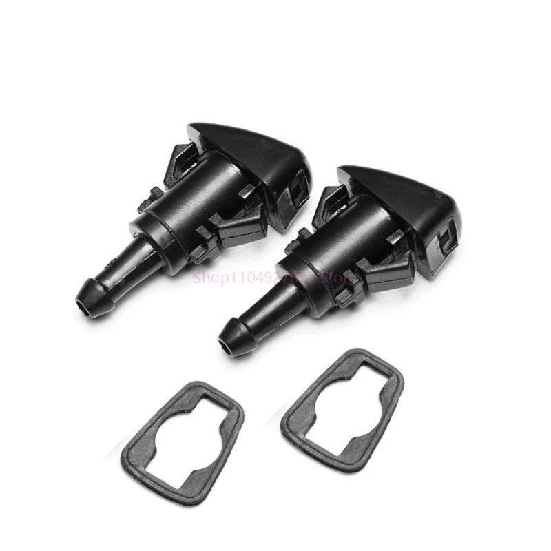 Car Front Windshield Washer Nozzle Sprayer Kit For Chrysler Town & Country 4805742AB For Dodge For RAM 1500 2500 3500