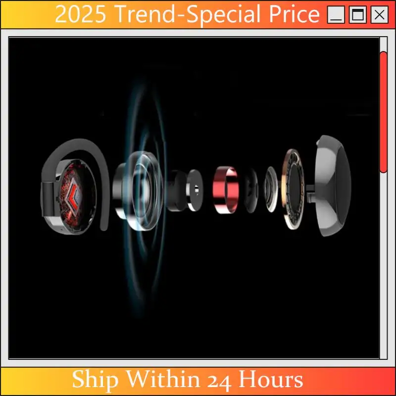 CHYY Top TWS Wireless Earphones Bluetooth Noise Canceling Earbuds Stereo Headphones Gaming Headset With Mic For Xiaomi/