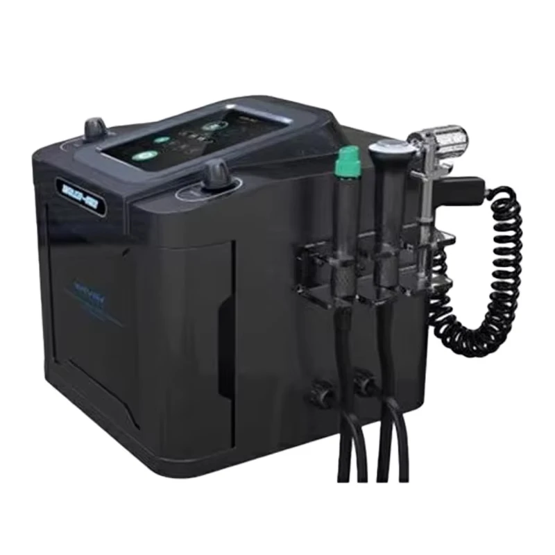 Dispositivo de beleza pequena bolha limpeza hidratante clareamento rejuvenescimento da pele indução quente fria ferramenta cuidados faciais