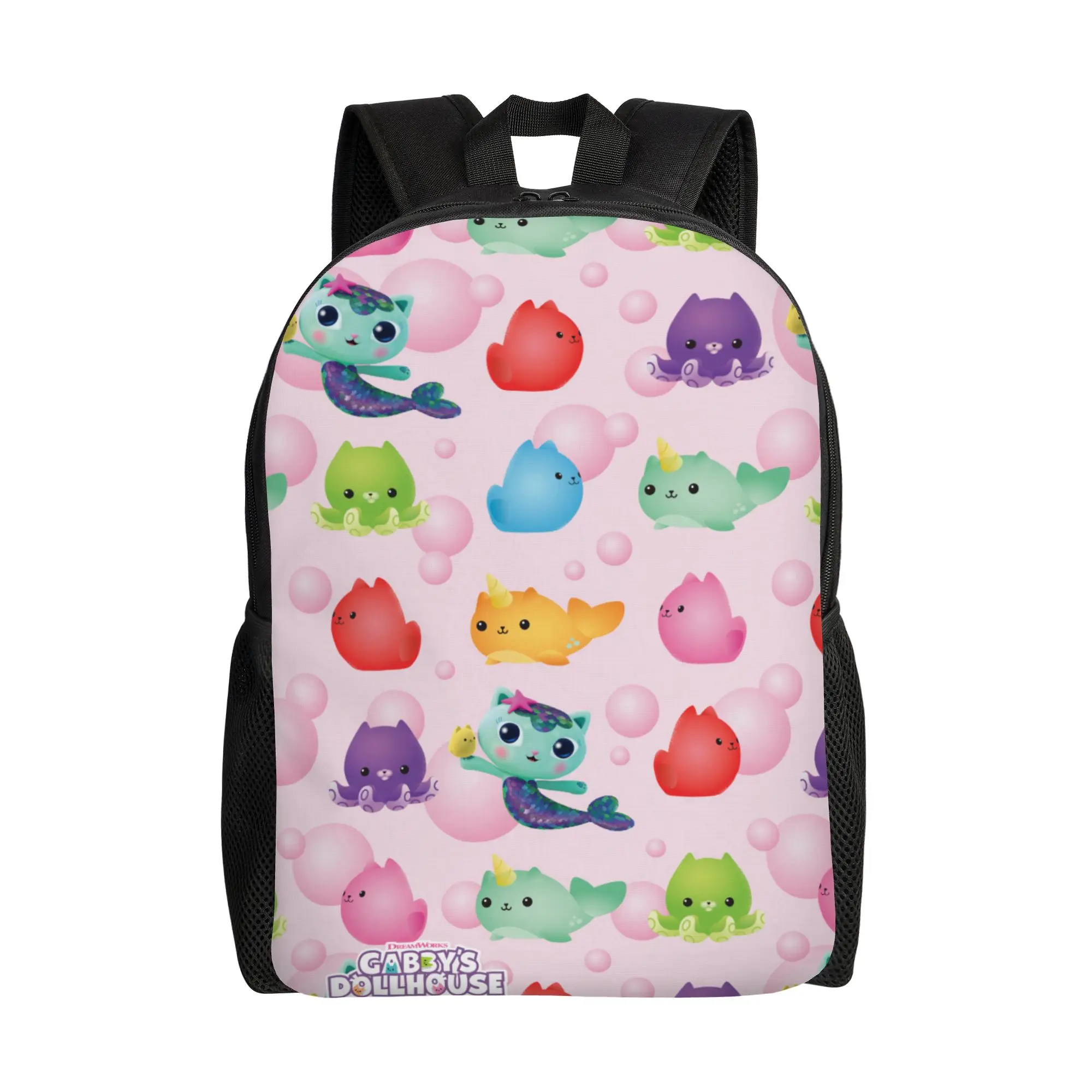 

Gabby's Dollhouse Teenage Backpack Sports High School Hiking Travel Daypack for Men Women College Canvas Bags