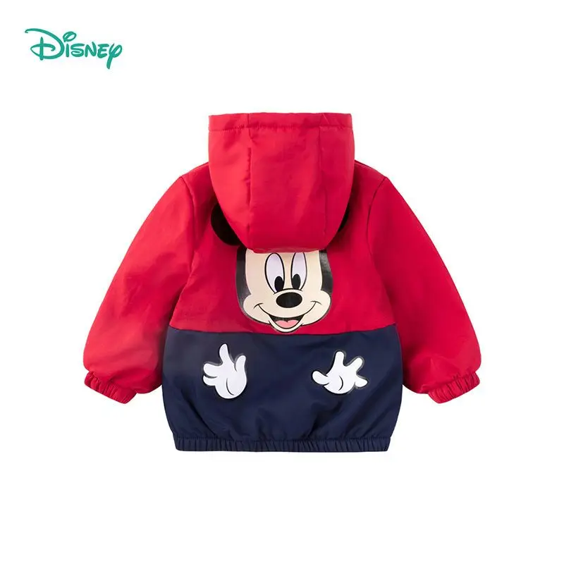 Cartoon cute Mickey Donald duck series jacket Disney children's autumn and winter warm and thickened new baseball uniform top